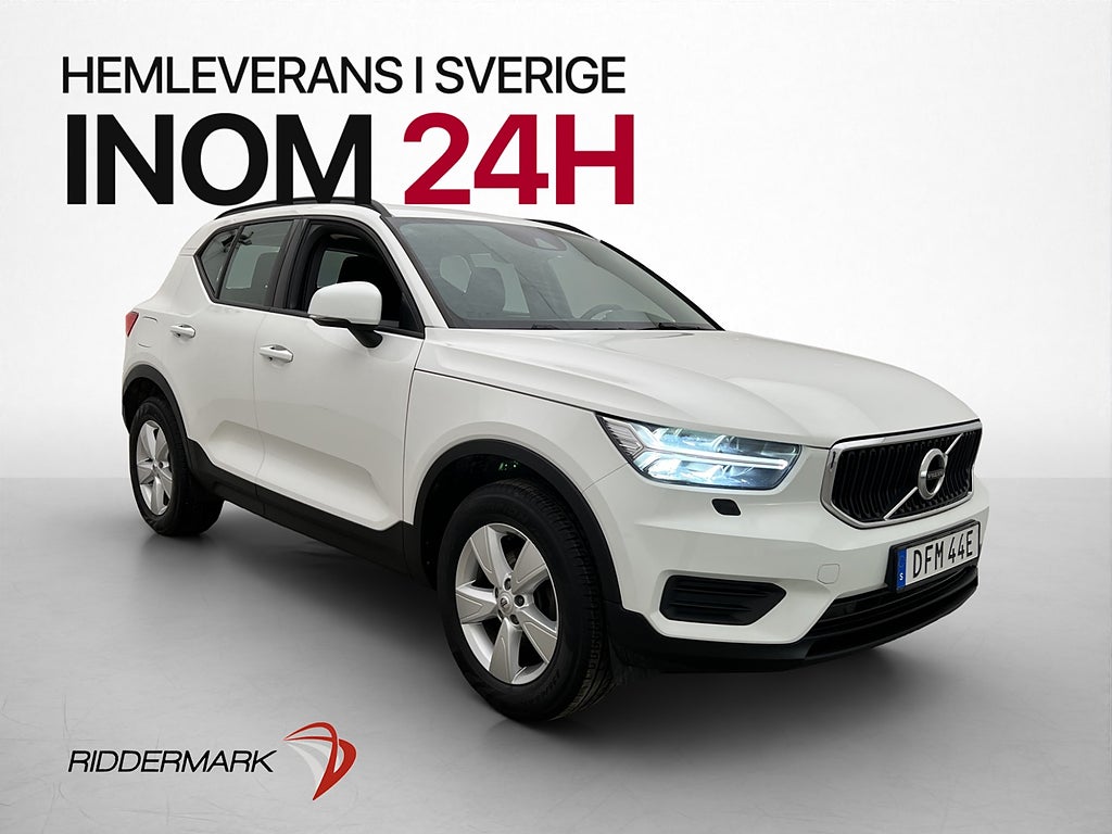 Volvo XC40 T3 163hk Värmare Dragkrok Adaptiv Sensorer
