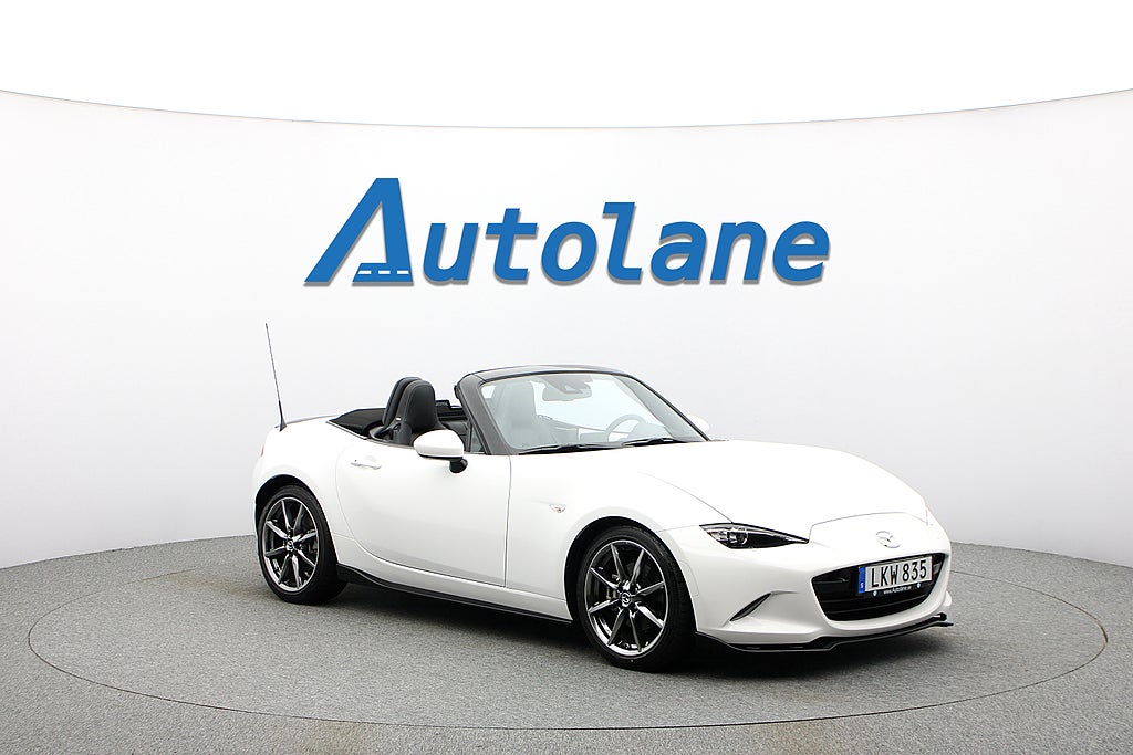 Mazda MX-5 2.0 SKYACTIV-G Roadster Manuell, BOSE, Skinn 184hk