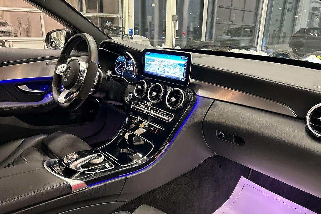 Mercedes-Benz C 220 T d 9G-t AMG Night Edt Cockpit/Värmare/Kamera(SÅLD)