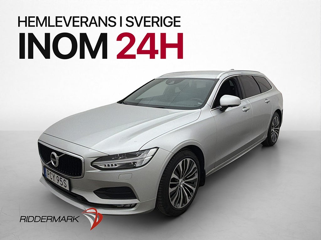 Volvo V90 D4 Momentum Adv VOC Värmare CarPlay 360° Drag