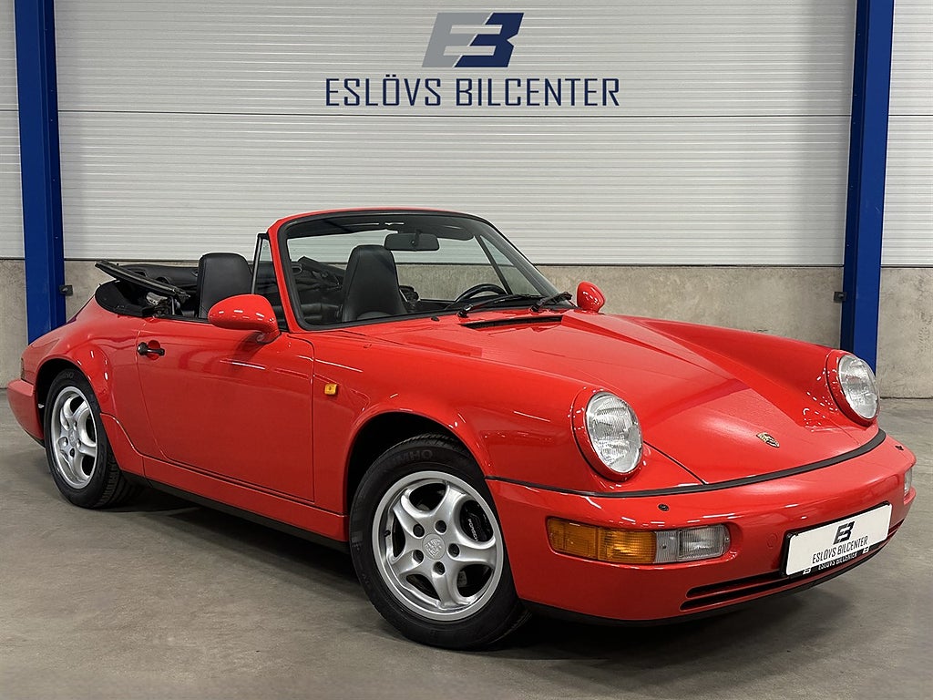 Porsche 911 Carrera 4 250 HK Cabriolet Manuell / Nyservad /