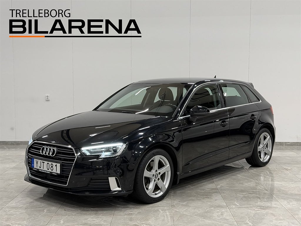 Audi A3 Sportback 2.0 TDI quattro S Tronic, 184hk Comfort