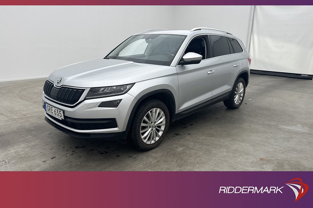 Skoda Kodiaq 4x4 190hk 7-Sits Värm Canton Kamera Navi Drag