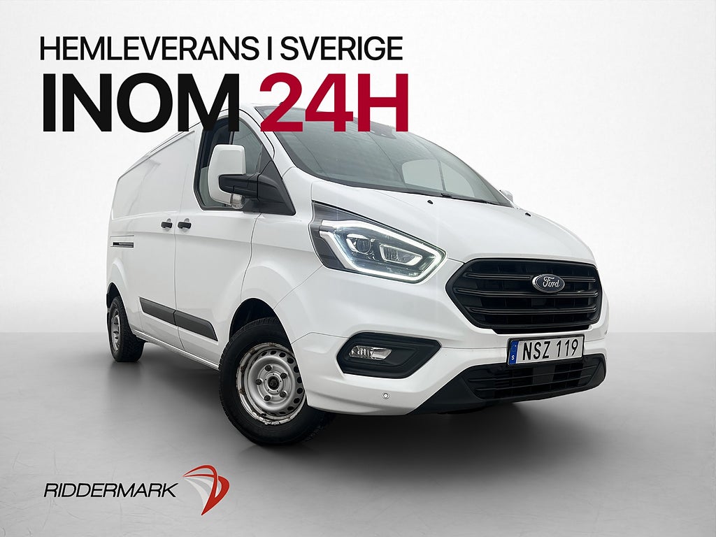 Ford transit-custom L2 130hk Värm Drag Kamera V-Inredd Moms