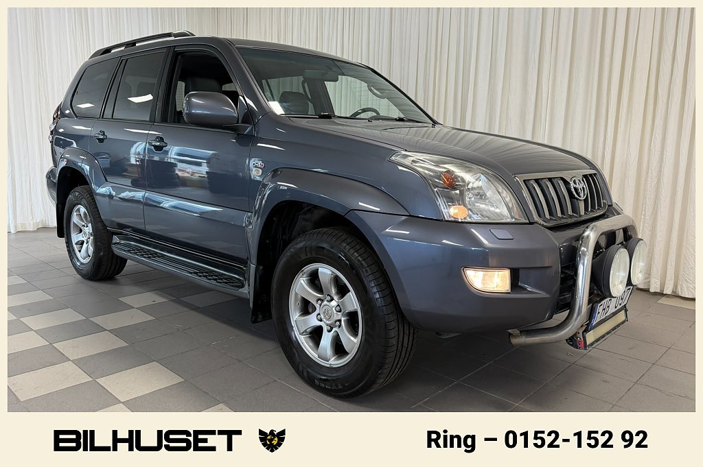 Toyota Land Cruiser 3.0 D-4D 4x4 AUT 7-SITS DRAG TAKLUCKA