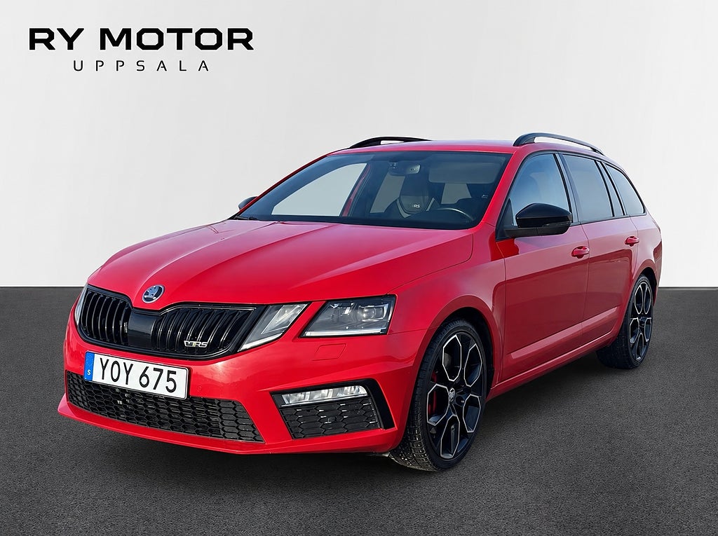 Skoda Octavia RS 2.0 TSI 245hk Canton Värmare Drag 19"