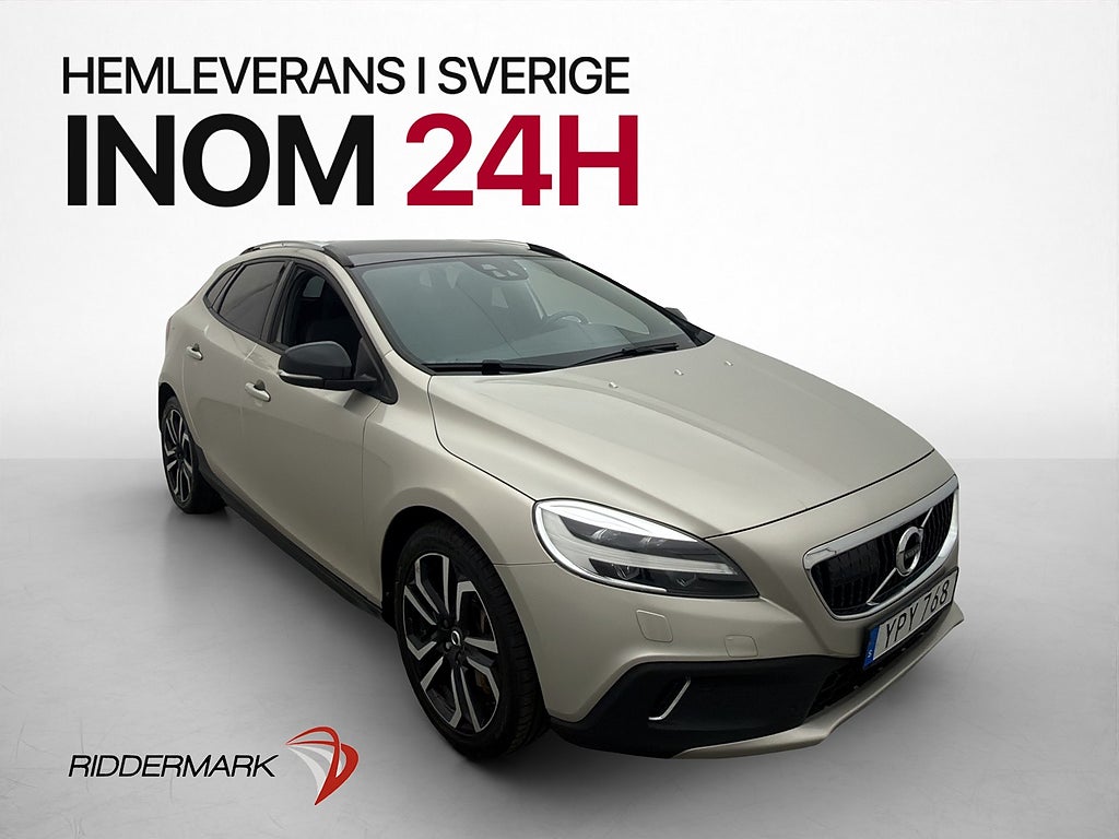 Volvo V40 Cross Country D2 120hk Pano Värmare Adaptiv Drag