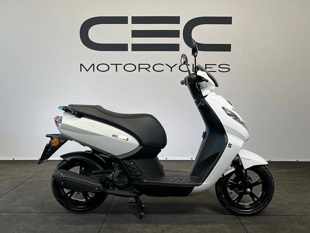 Peugeot Kisbee S Plus Icy White 