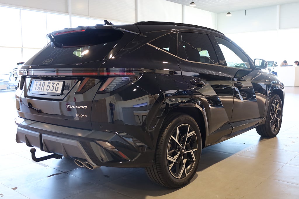 Hyundai Tucson N-Line Plug-in hybrid 4WD Tech-paket Dragkrok 360kamera 2025