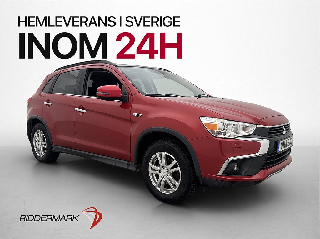 Mitsubishi ASX 1.6 117hk Kamera Pano Farthållare Keyless