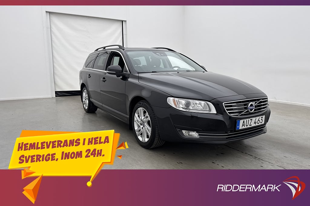Volvo V70 D4 181hk Momentum VOC Värm Taklucka Drag BLIS
