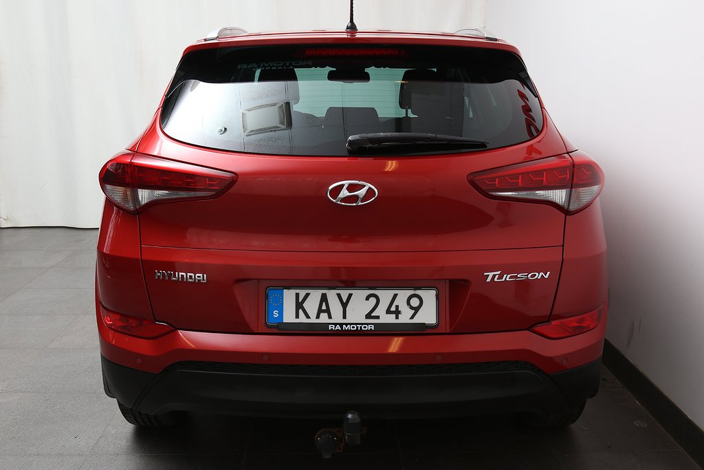 Hyundai Tucson 1,7 CRDi Comfort 1ägare Motorv Dragkrok 2016