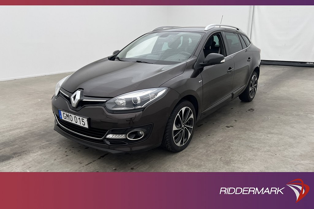 Renault Mégane Grandtour 1.5 dCi 110hk Bose Edt Kamera Navi