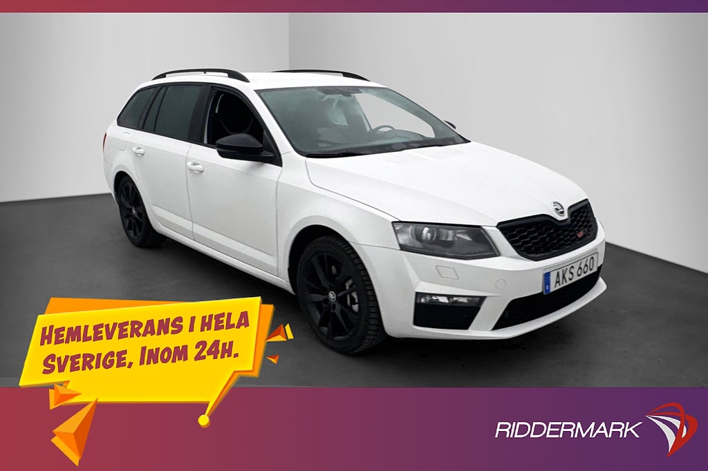 Skoda Octavia RS 2.0 TDI 184hk M-Värm Navi Drag 0.5l/mil