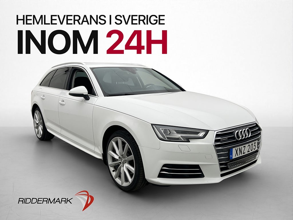 Audi A4 2.0 TDI 190hk Quattro Dragkrok P-Sensor Värmare