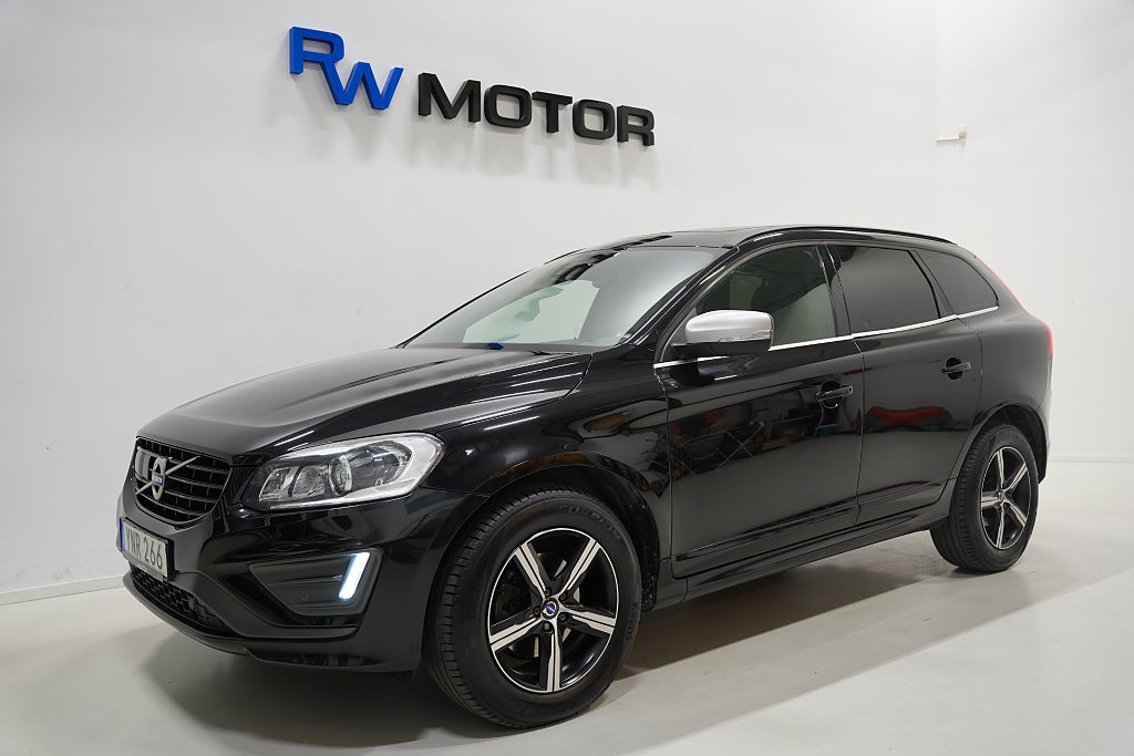 Volvo XC60 D4 AWD R-Design Pano B-kamera Drag D-värm Kamrem Bytt