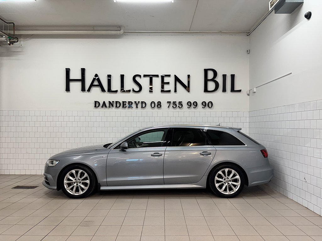 Audi A6 2.0 TDI Avant Quattro Automat S-Line Drag Värmare Svensksåld