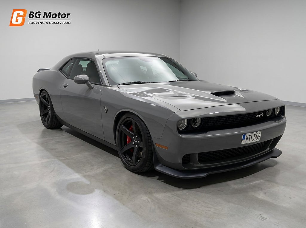 Dodge Challenger SRT Hellcat 6.2 717HK Aut Skinn/H&K/Borla-Atak/JLT Luft
