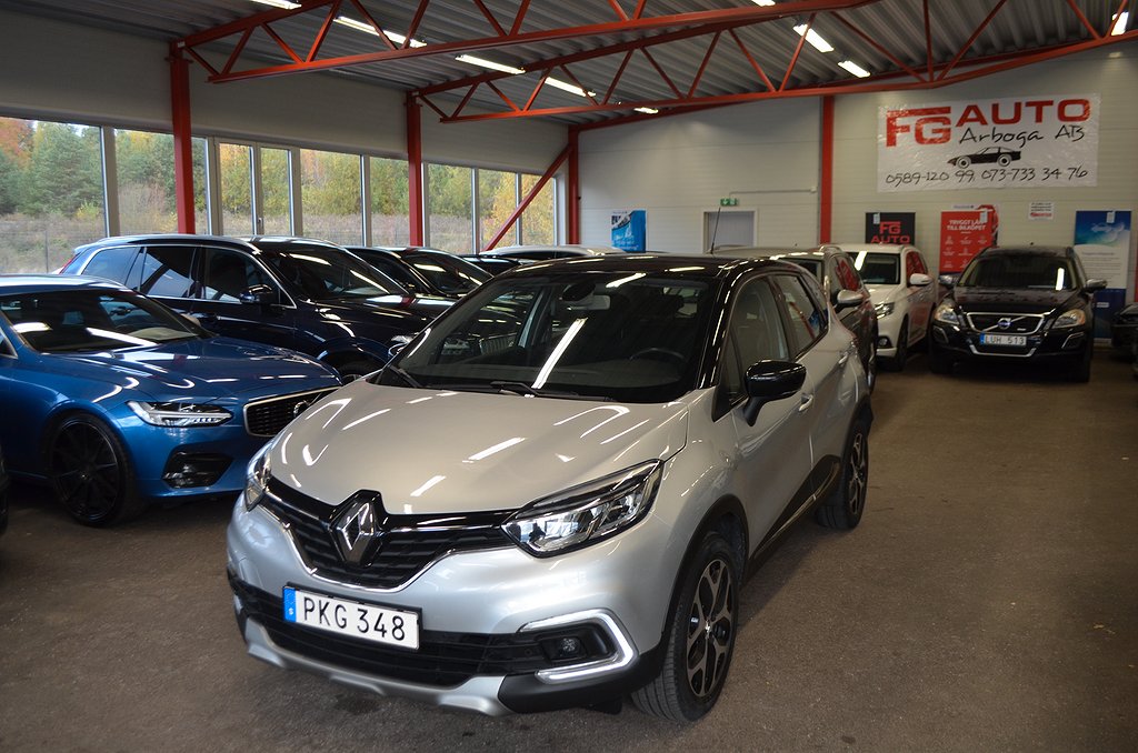 Renault Captur TCe 90 hk Intens Euro 6 Kamera Nybesiktigad