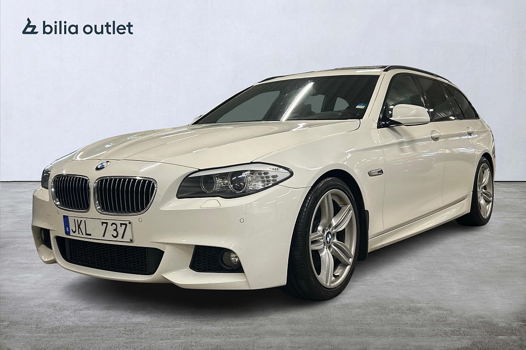 BMW 525D Touring aut M Sport 204hk Panorama Navi Drag P-värm
