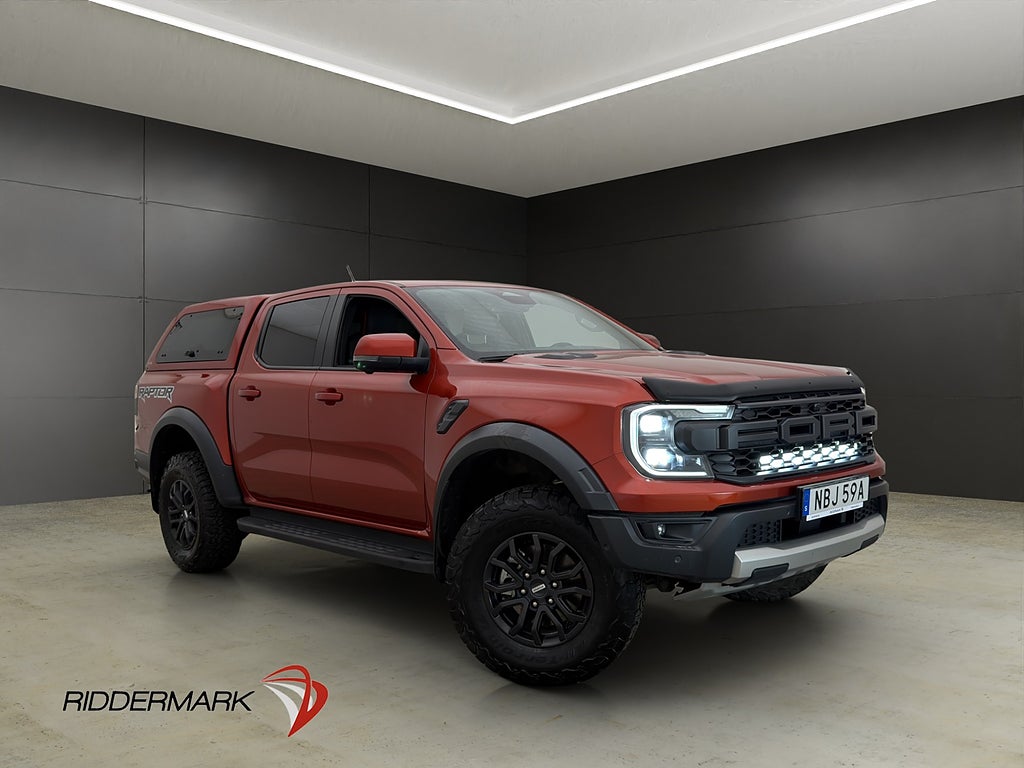 Ford ranger Raptor 292hk 4x4 Cockpit Kåpa B&O CARPLAY Moms