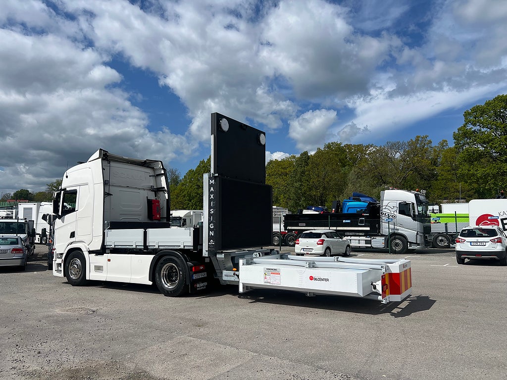 Scania R410 4x2 TMA Bil MaxiSign Online & Verdegro, Euro 6