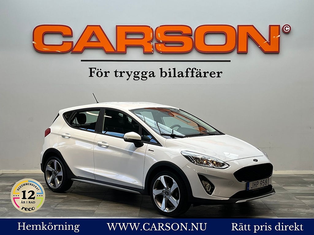 Ford Fiesta Active 1.0 EcoBoost Active Adaptivfarthållare 100hk