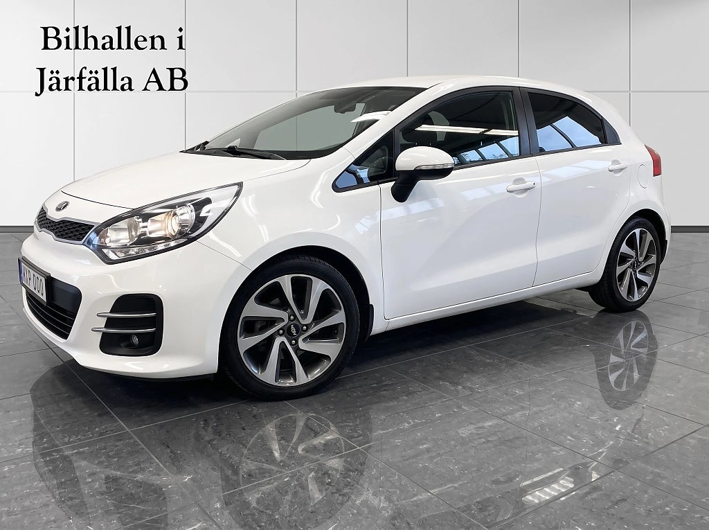 Kia Rio Automat  1.4 CVVT GLS Lågmil Ny bes Ny servad 109HK 