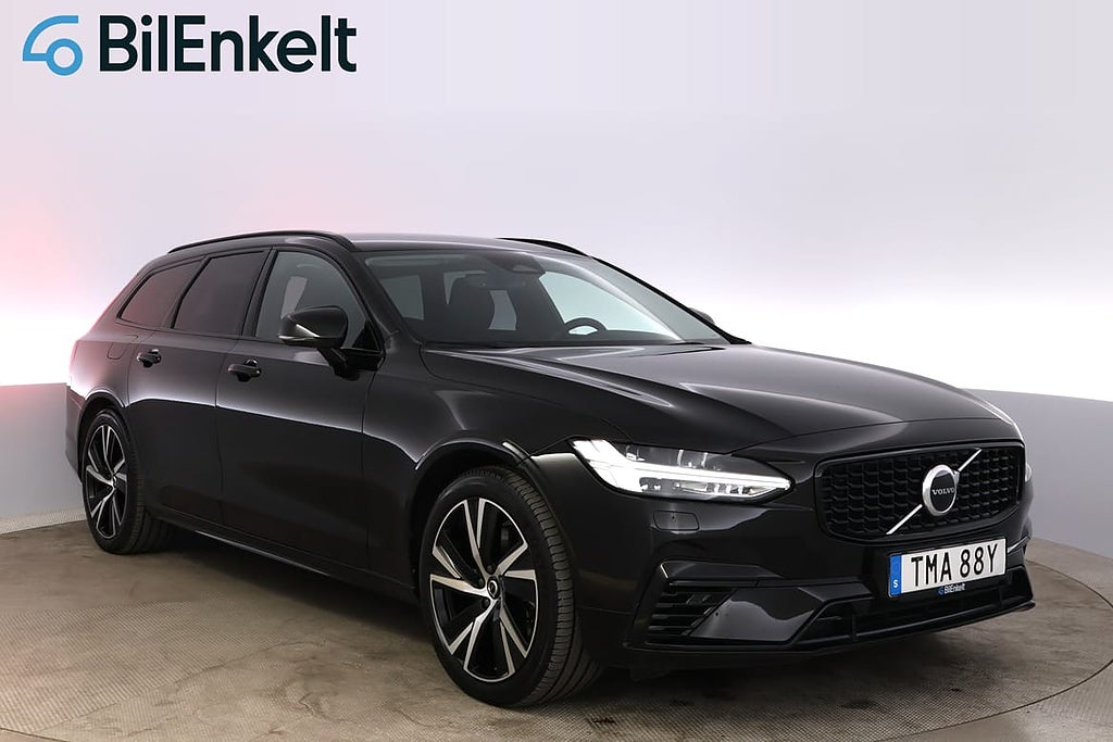 Volvo V90 Recharge T6 AWD Plus Dark Läder Kamera Drag
