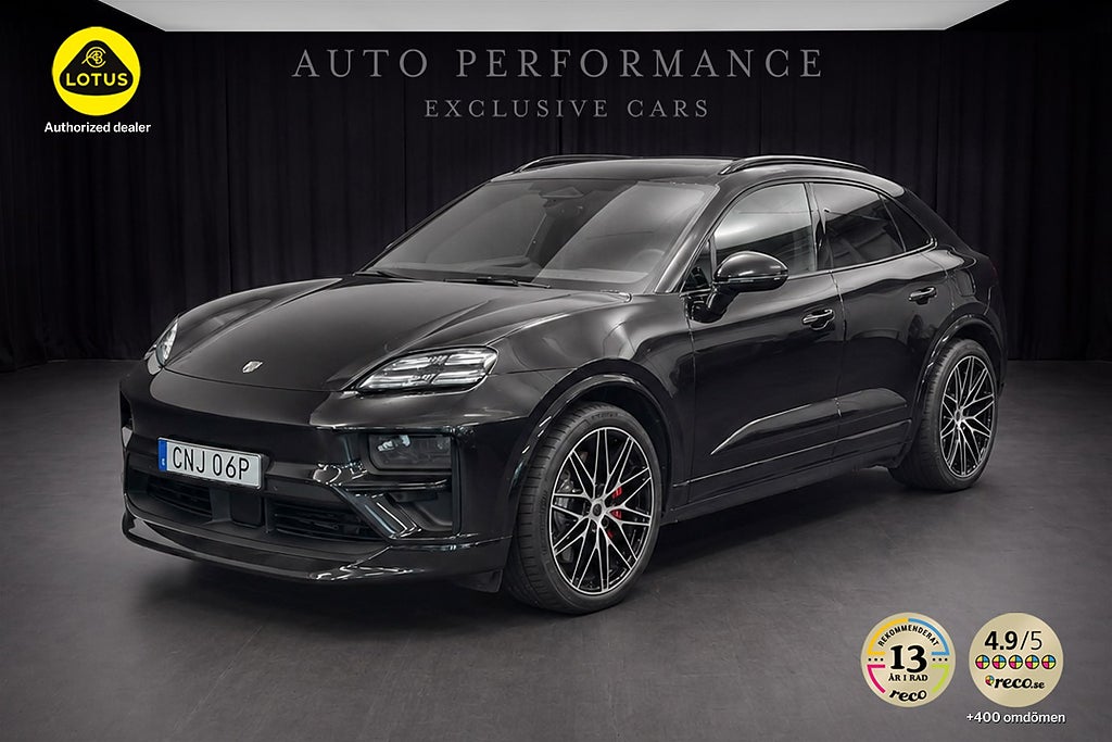 Porsche Macan Turbo 585hk Dragkrok Panorama / Hemleverans /