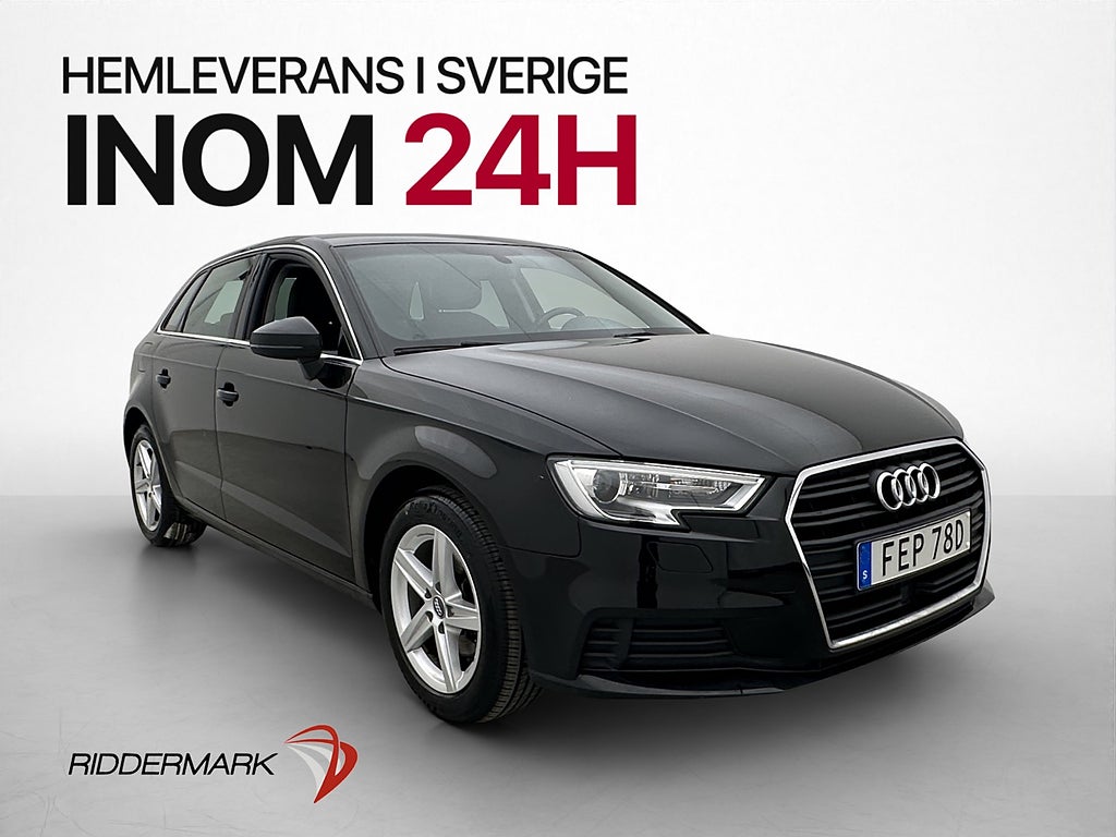 Audi A3 Sportback 35 TFSI Comfort Sensorer CarPlay Adp-Fart