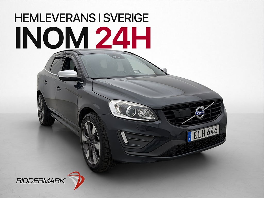 Volvo XC60 D4 AWD R-Design Business Pro Värm Adap-fart Drag