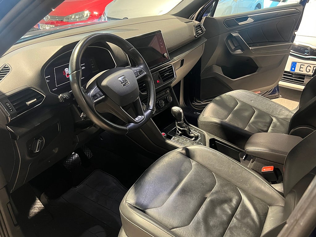 Seat Tarraco TSI 190hk 4Drive Xcellence 7-sits |Drag|P-Värm|Cockpit|