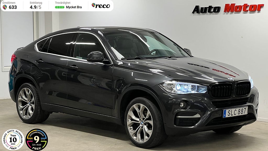 BMW X6 xDrive30d 258hk Drag/Värmare