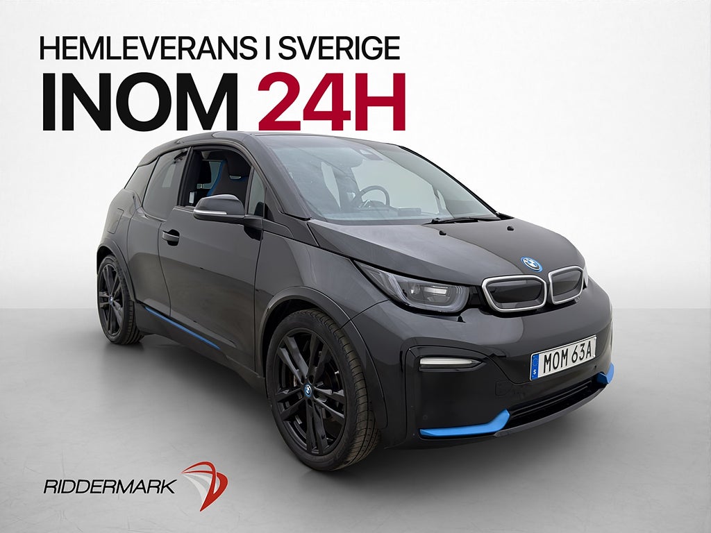 BMW i3s 120 Ah Comfort Advanced Värmepump Kamera Navi