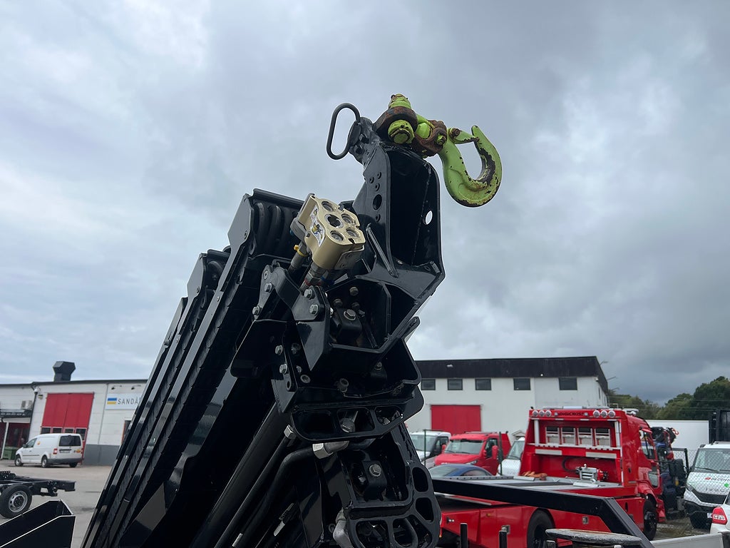 Övriga Kranflak Hiab 232-E5 kran & Schaktlucka