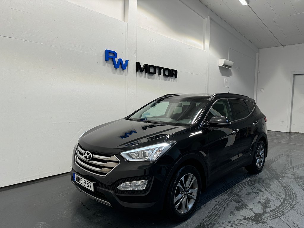 Hyundai Santa Fe 2.2 4WD 197hk 7-sits Drag Värmare B-kamera