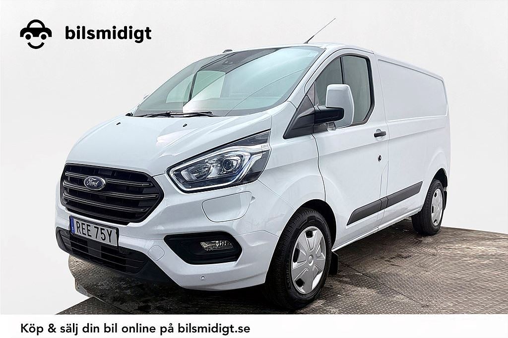 Ford transit Custom PHEV 3-sits Kamera P-Sens MOMS 126hk
