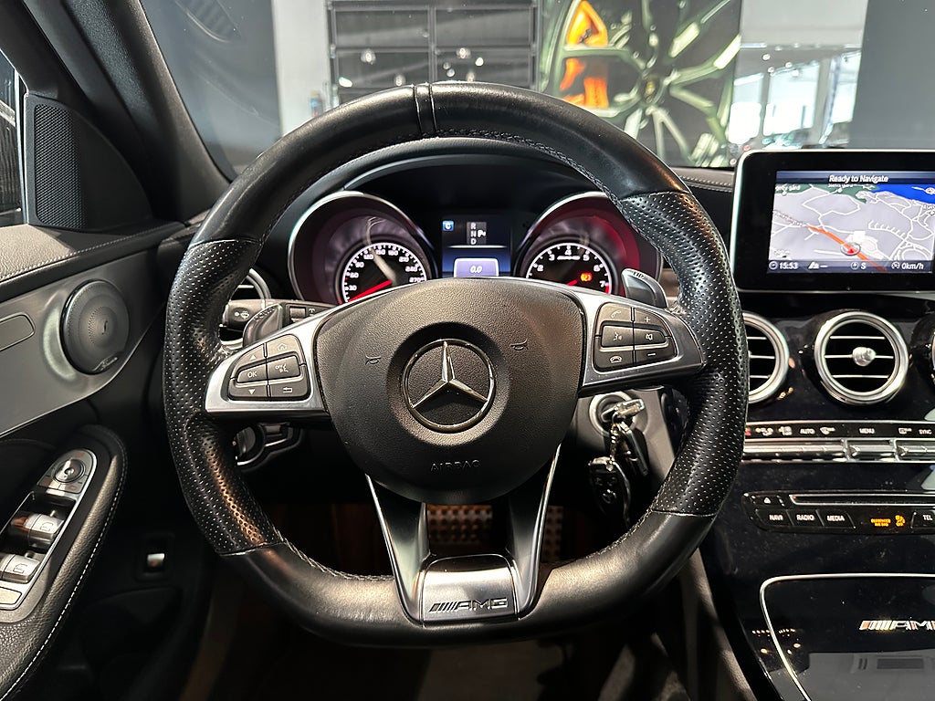 Mercedes-Benz C 63 AMG Panorama Burmester 600hk - bild 9