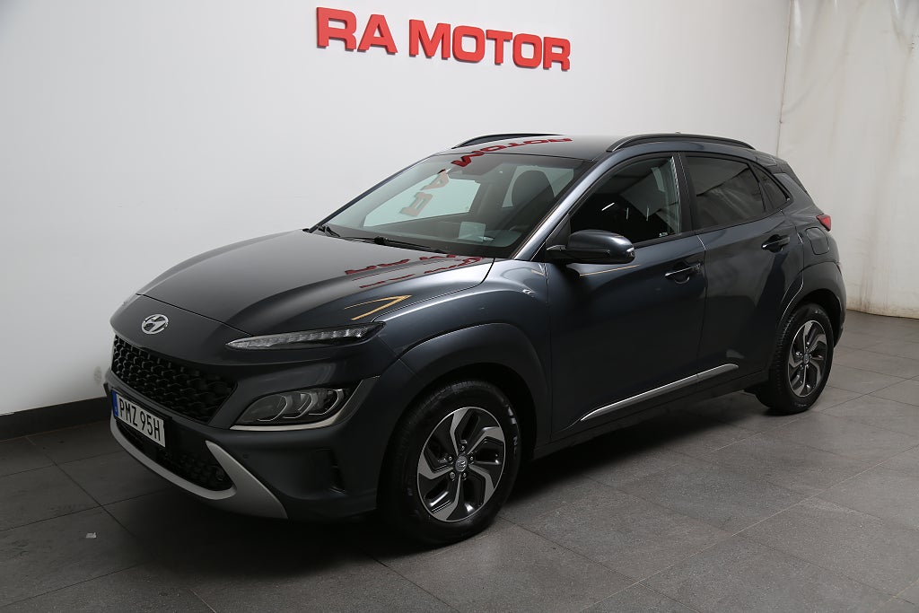 Hyundai Kona Hybrid 1,6 GDI 141hk Advanced Aut Navi KRELL Head up 2021