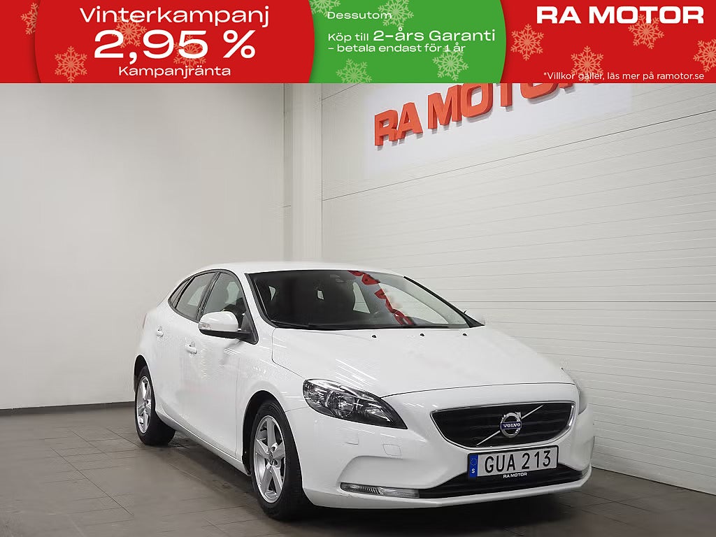 Volvo V40 T2 122hk Kinetic P-Värmare Kamrem bytt 2016