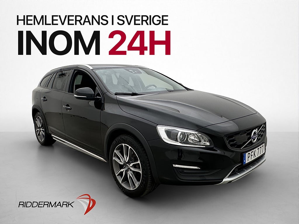 Volvo V60 Cross Country D4 AWD Summum Värm VOC Kamera Drag
