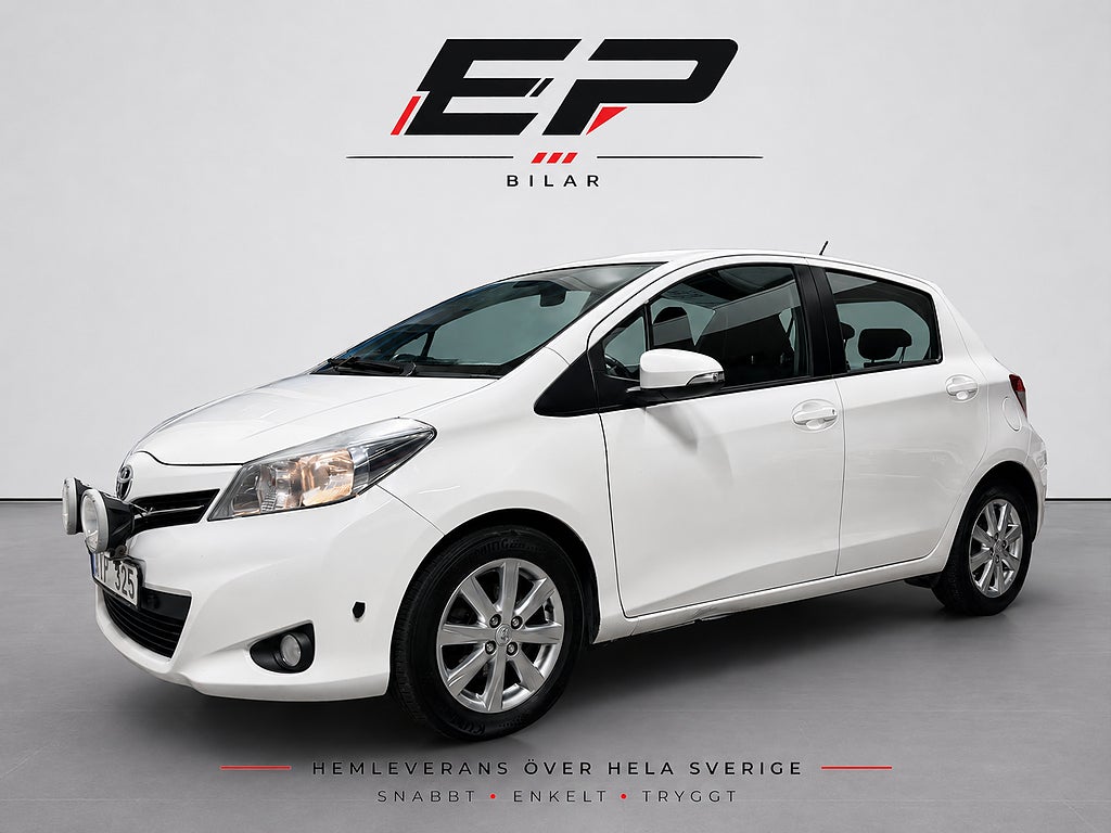 Toyota Yaris 5-dörrar 1.4 D Active|Kamera|Värmare|Nyservad|0%Ränta