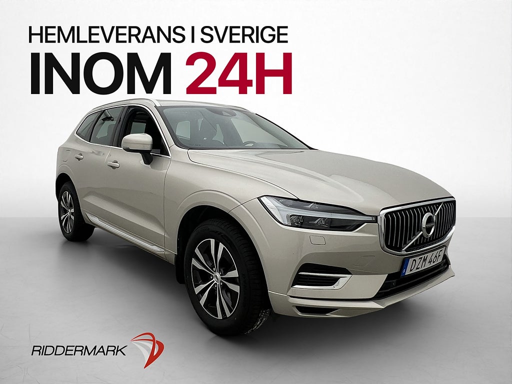 Volvo XC60 T6 AWD 341hk Inscription Pano Kamera Värmare Drag