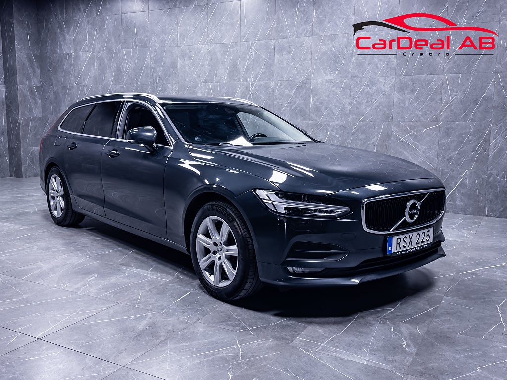 Volvo V90 D4 Momentum Värmare P-Sensorer Navi Rattvärme Drag VOC