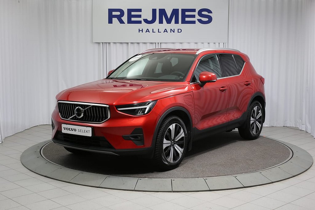 Volvo XC40 Recharge T4 Plus Bright Drag Klimatpaket Läder