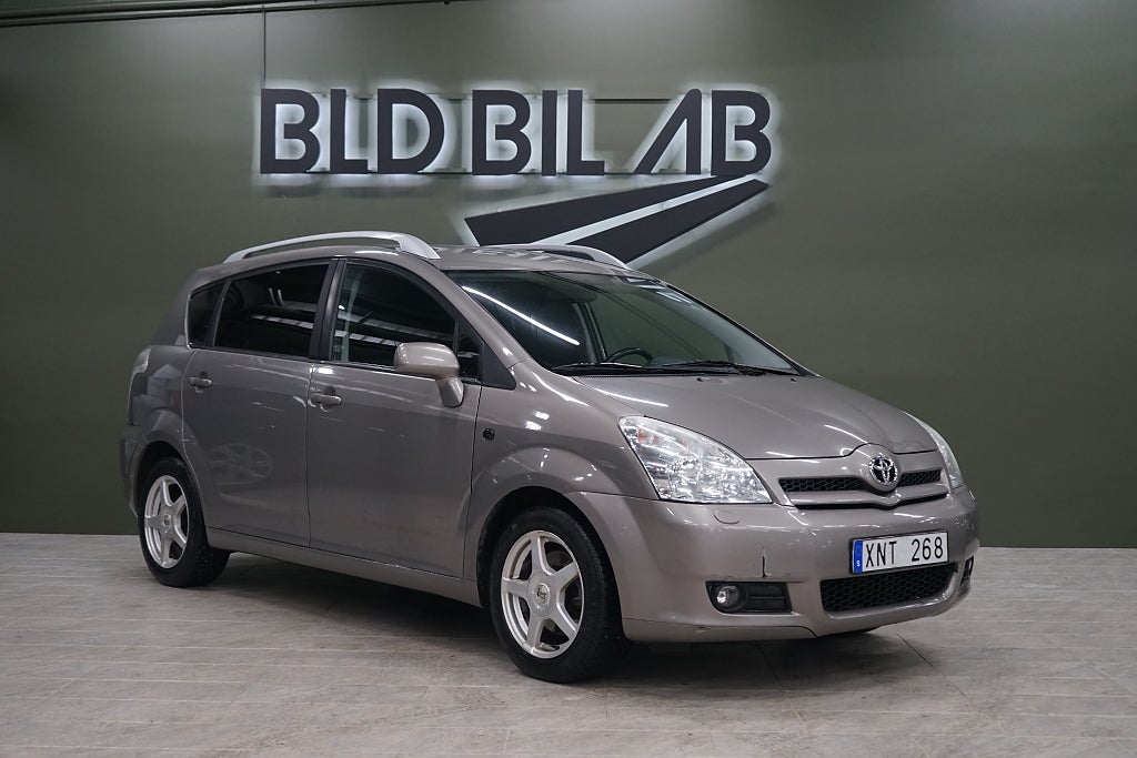 Toyota Corolla Verso 1.8 VVT-i MultiMode NYBES B-KAMERA Kamkedja 129HK