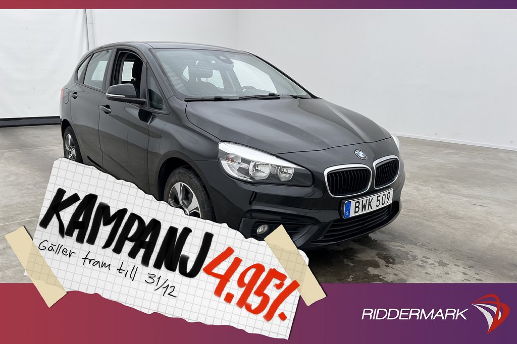 BMW 216 d Active Tourer 116hk Advantage Keyles 4,95% Ränta