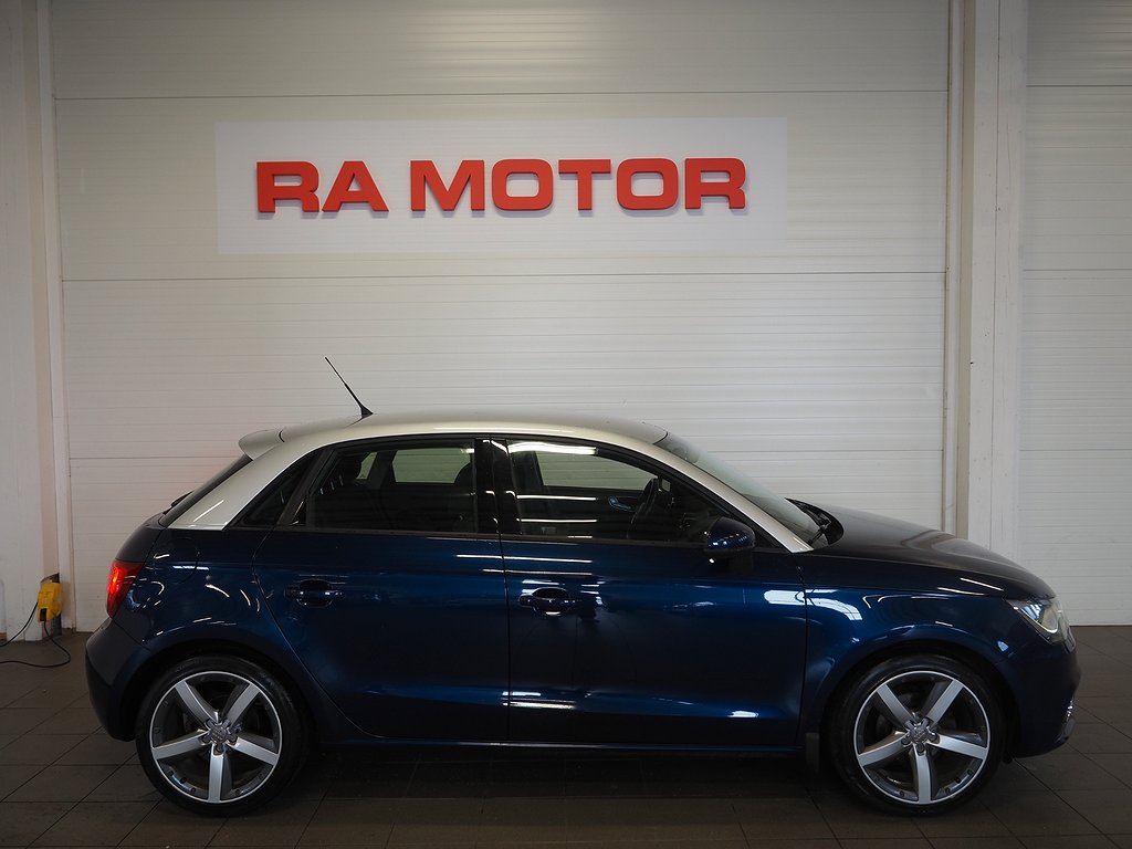 Audi A1 Sportback 1.2 TFSI 86hk | Teknikpaket | Motorvärmare 2013