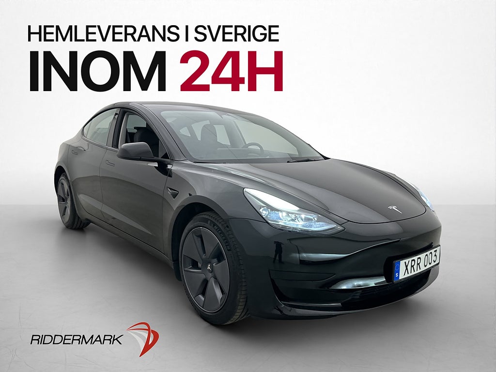Tesla Model 3 Standard Range RWD Svensksåld MOMS Panorama